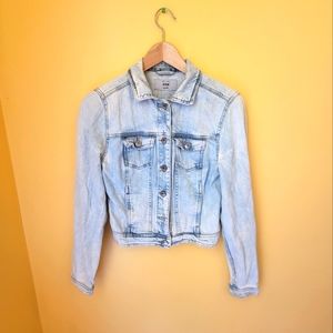Light wash petite Denim jacket